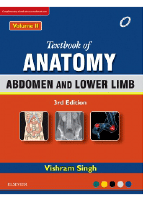 Textbook of Anatomy Abdomen and Lower Limb; Volume II-Vishram Singh
